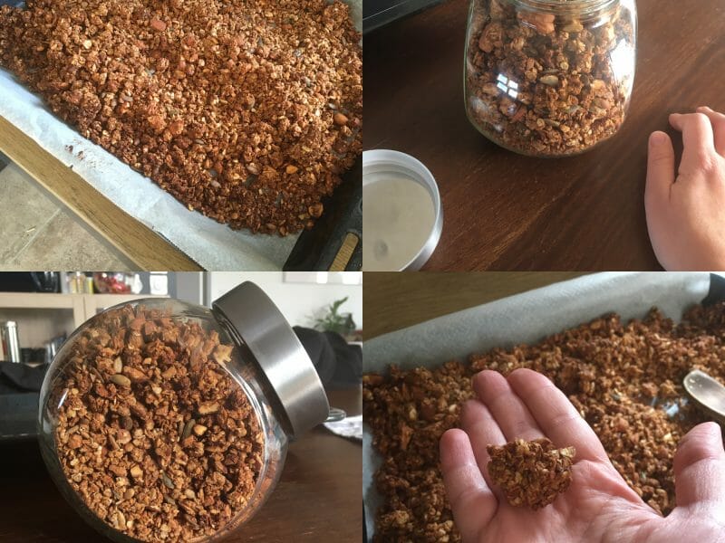Cliquez pour zoomer ! Granola au chocolat Thermomix par carolineG31