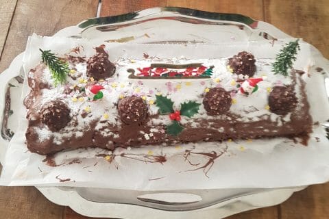 Cliquez pour zoomer ! Bûche Ferrero Rocher Thermomix par Fofy973