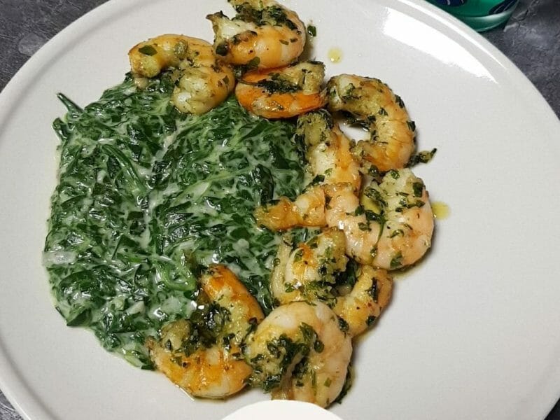 Cliquez pour zoomer ! Épinards frais à la crème Thermomix par ANNA