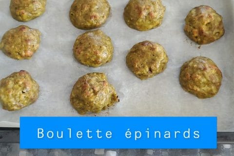 Cliquez pour zoomer ! Boulettes d’épinards et parmesan Thermomix par ANNA