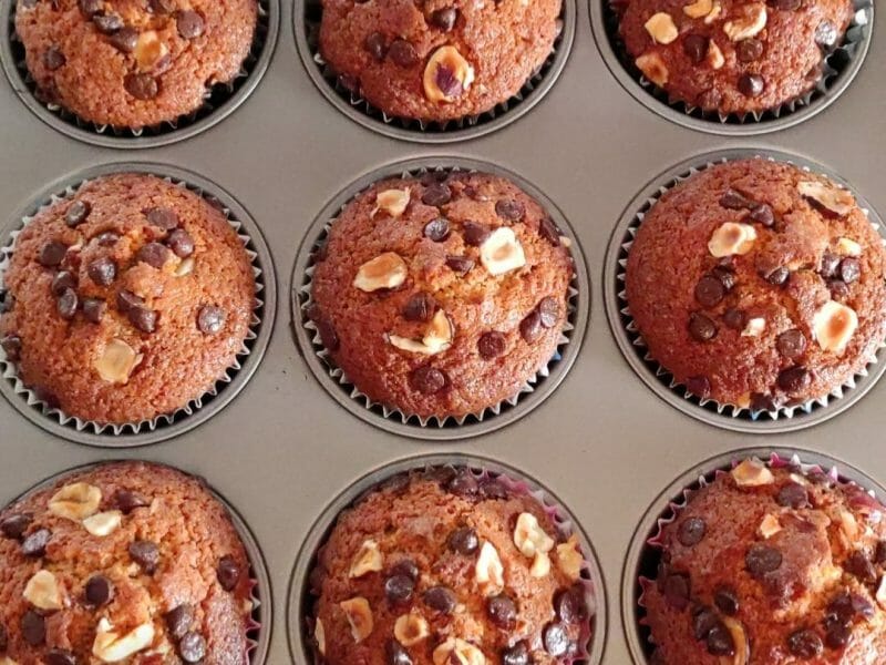 Cliquez pour zoomer ! Muffins aux noisettes Thermomix par ANNA