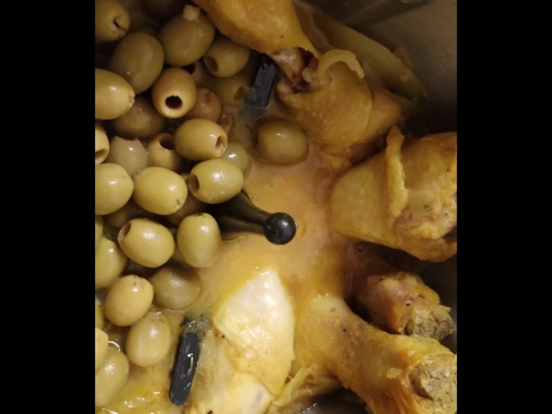 Cliquez pour zoomer ! Tajine de poulet aux olives Thermomix par cynthia_306