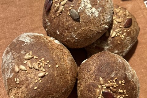 Cliquez pour zoomer ! Petits pains amande et sarrasin Thermomix par originebike