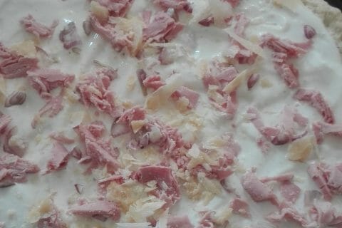 Cliquez pour zoomer ! Flammekueche traditionnelle au Thermomix