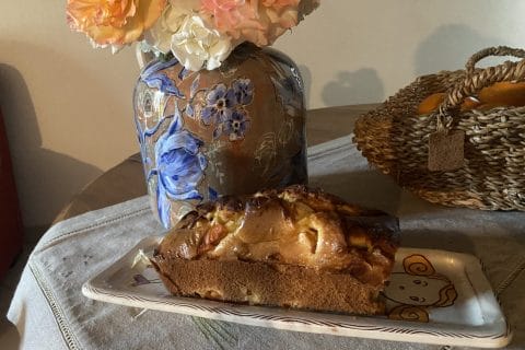 Cliquez pour zoomer ! Cake aux abricots Thermomix par originebike