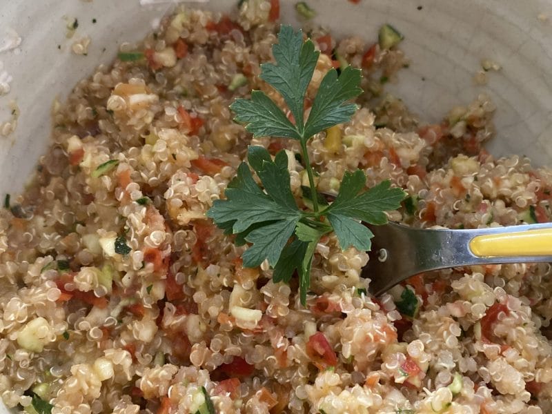 Cliquez pour zoomer ! Taboulé de quinoa Thermomix par originebike