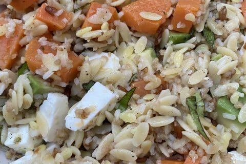 Cliquez pour zoomer ! Salade de quinoa et patate douce Thermomix par originebike