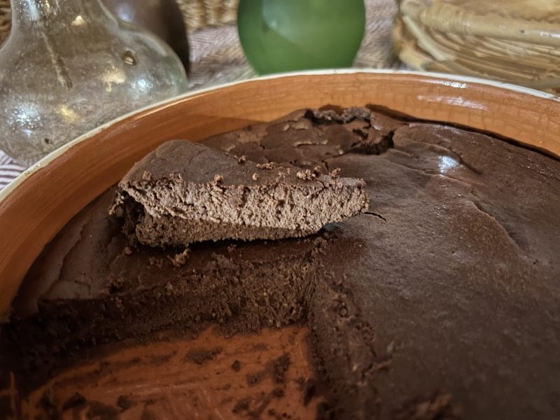 Cliquez pour zoomer ! Gâteau Keto ultra fondant chocolat et mascarpone Thermomix par originebike