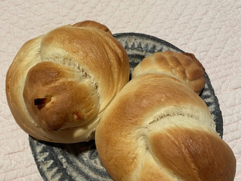 Cliquez pour zoomer ! Briochettes colombes Thermomix par originebike