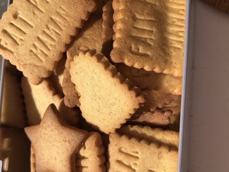 Cliquez pour zoomer ! Sablés miel, vanille et cannelle Thermomix par originebike