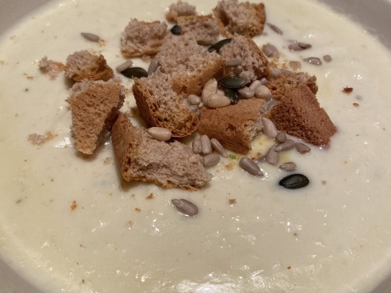 Cliquez pour zoomer ! Velouté à l’ail Thermomix par originebike