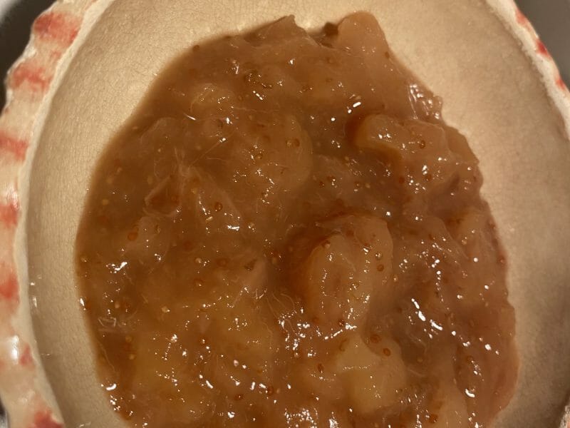 Compote pommes figues au Thermomix Cookomix