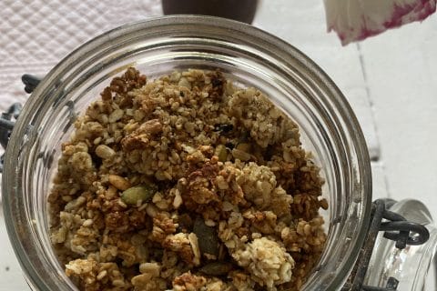 Cliquez pour zoomer ! Granola salé Thermomix par originebike