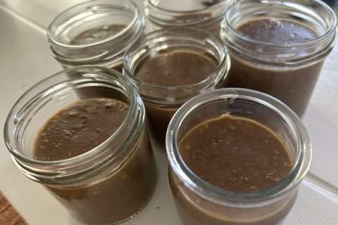 Cliquez pour zoomer ! Crème dessert aux amandes Thermomix par originebike