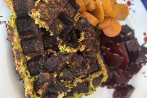 Cliquez pour zoomer ! Gaufres courgettes Thermomix par originebike