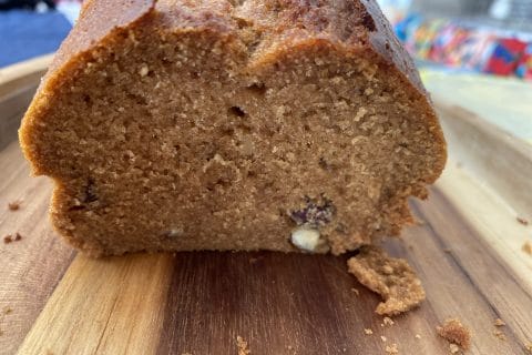 Cliquez pour zoomer ! Cake au miel et à la cannelle Thermomix par originebike