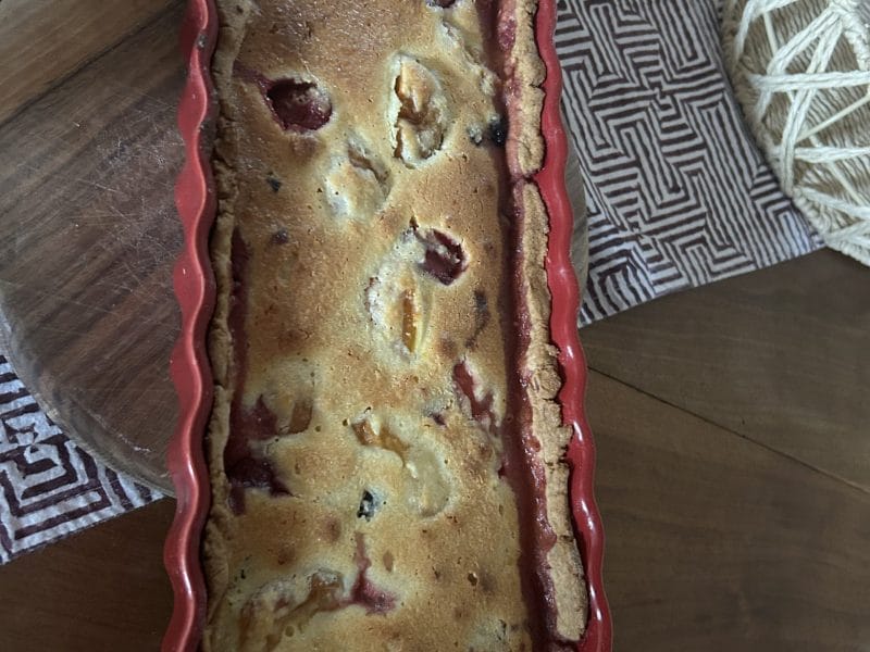 Cliquez pour zoomer ! Tarte amandine aux fruits rouges Thermomix par originebike