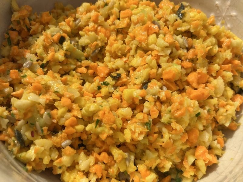 Cliquez pour zoomer ! Salade de chou-rave, carotte et pomme Thermomix par originebike