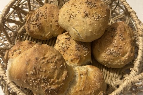 Cliquez pour zoomer ! Bürli – Petits pains suisses rustiques Thermomix par originebike