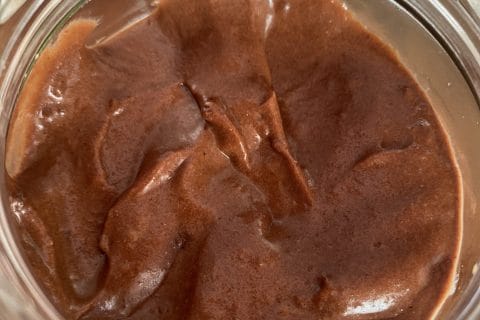 Cliquez pour zoomer ! Pâte à tartiner choco-noisettes et dattes Thermomix par originebike