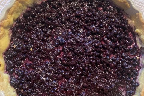 Cliquez pour zoomer ! Tarte aux myrtilles Thermomix par originebike