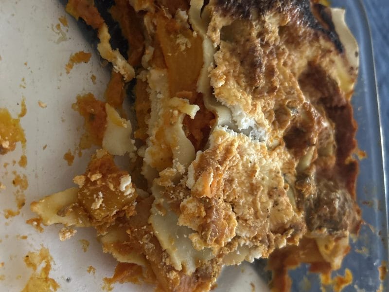 Cliquez pour zoomer ! Lasagne butternut et champignons Thermomix par originebike