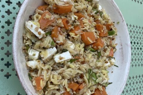 Cliquez pour zoomer ! Salade de quinoa et patate douce Thermomix par originebike