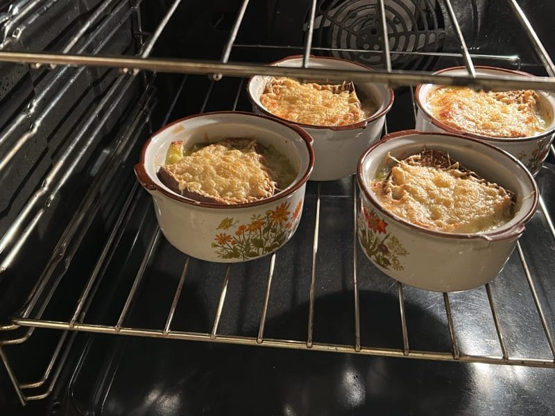 Cliquez pour zoomer ! Soupe de poireaux gratinée Thermomix par originebike