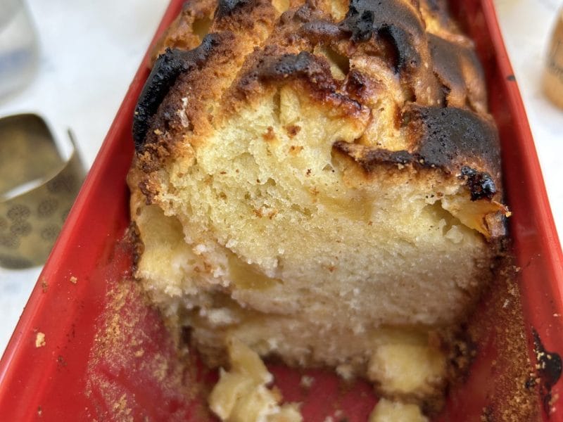 Cliquez pour zoomer ! Quatre quarts aux pommes Thermomix par originebike