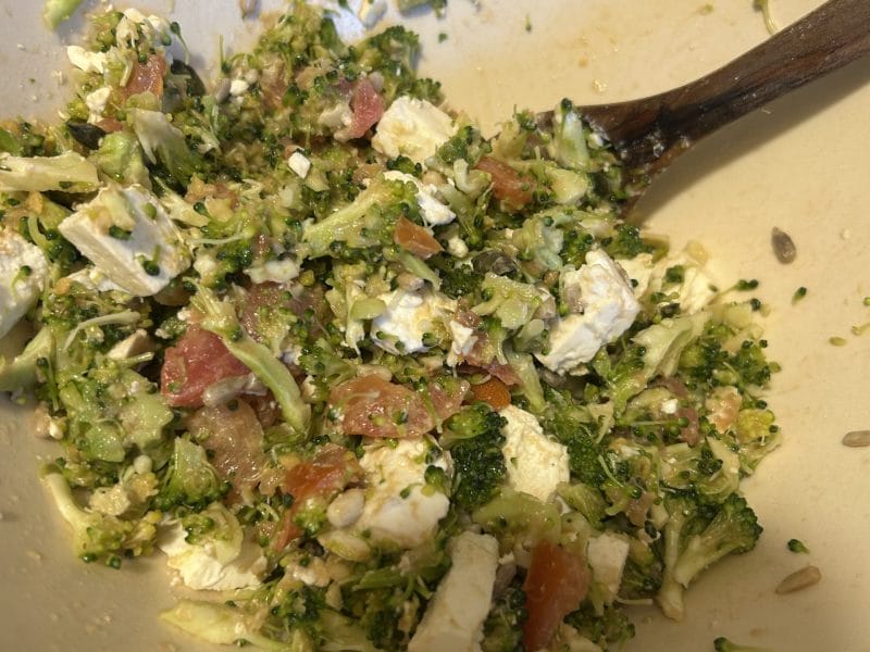 Cliquez pour zoomer ! Salade de brocolis Thermomix par originebike