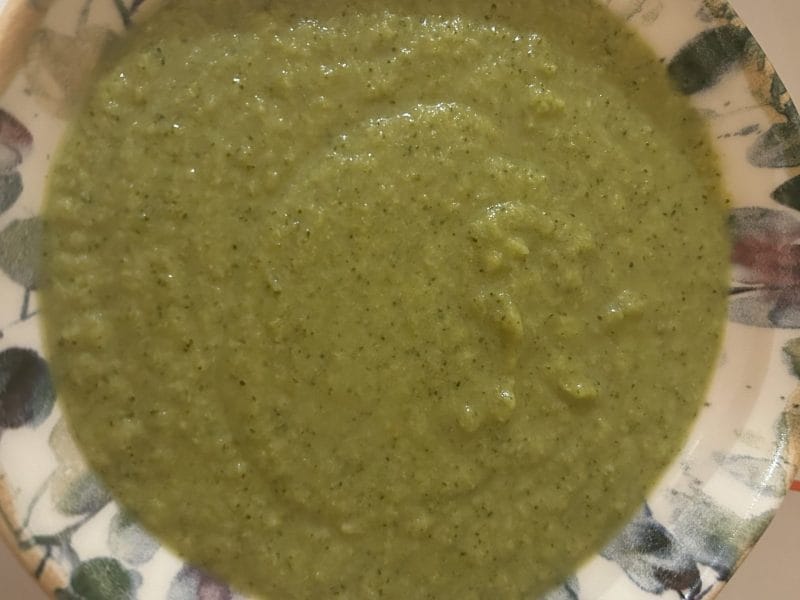 Cliquez pour zoomer ! Potage brocoli et poireaux Thermomix par originebike