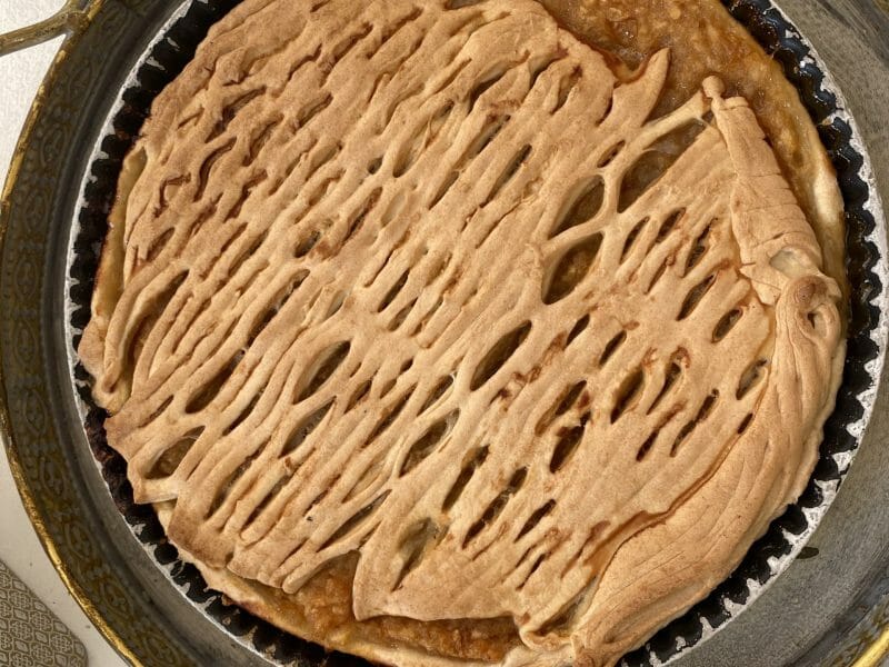 Cliquez pour zoomer ! Tarte aux prunes et poires Thermomix par originebike