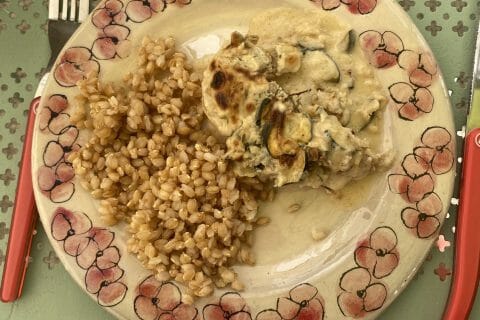 Cliquez pour zoomer ! Poulet sauce crémeuse au citron Thermomix par originebike