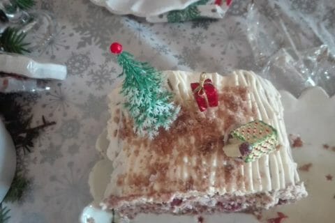 Cliquez pour zoomer ! Bûche forêt noire au Thermomix