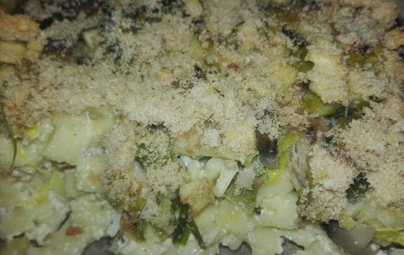 Cliquez pour zoomer ! Gratin de crozets aux courgettes et saumon fumé Thermomix par originebike