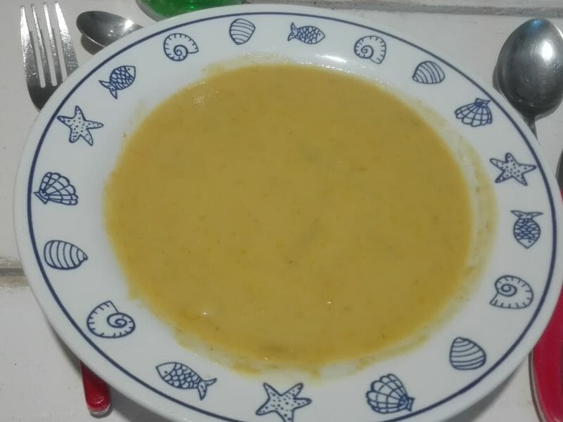 Cliquez pour zoomer ! Velouté parmentier au piment d’espelette Thermomix par originebike