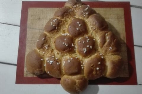 Cliquez pour zoomer ! Cougnou (coquille de Noël) au Thermomix