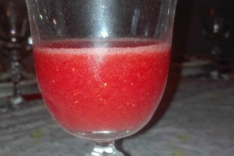 Cliquez pour zoomer ! Daïquiri fraise au Thermomix