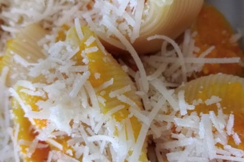 Cliquez pour zoomer ! Conchiglioni au potiron Thermomix par originebike