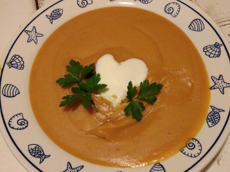 Cliquez pour zoomer ! Velouté de lentilles corail Thermomix par originebike