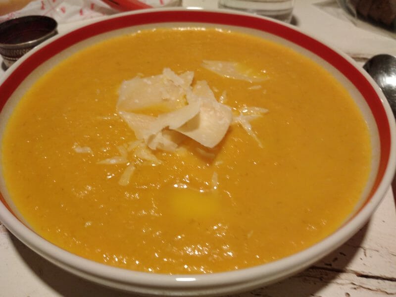 Cliquez pour zoomer ! Crème de fenouil et carottes Thermomix par originebike