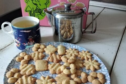 Cliquez pour zoomer ! Sablés à la presse à biscuits Thermomix par originebike