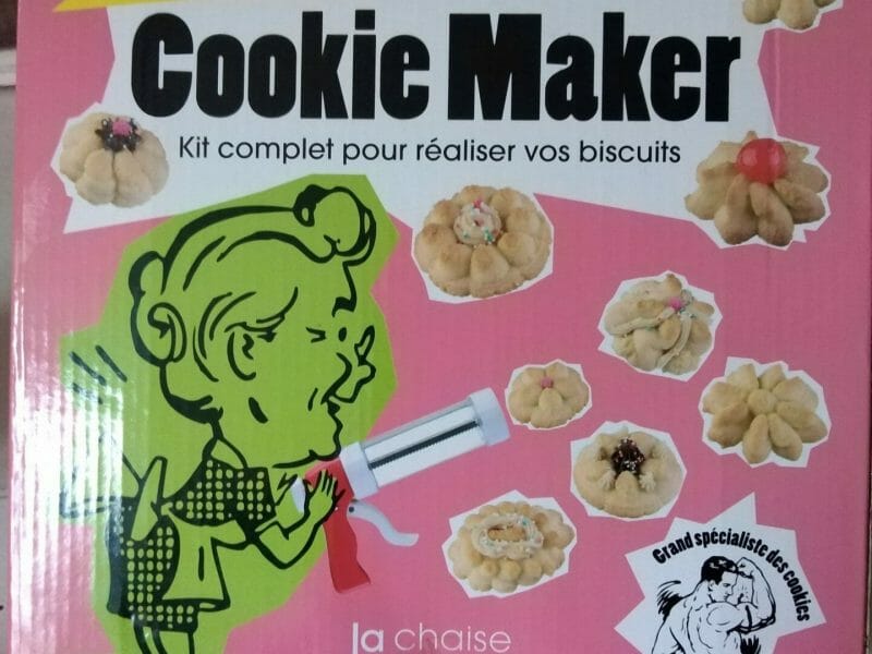 Cliquez pour zoomer ! Sablés à la presse à biscuits Thermomix par originebike