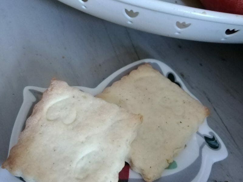 Cliquez pour zoomer ! Sablés sucrés à la vache qui rit Thermomix par originebike