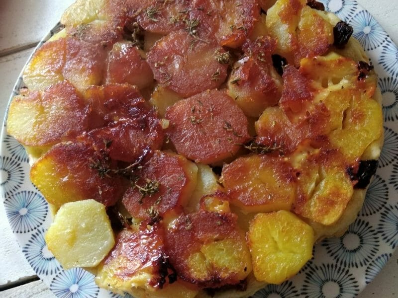 Cliquez pour zoomer ! Tatin surprise de pommes de terre Thermomix par originebike