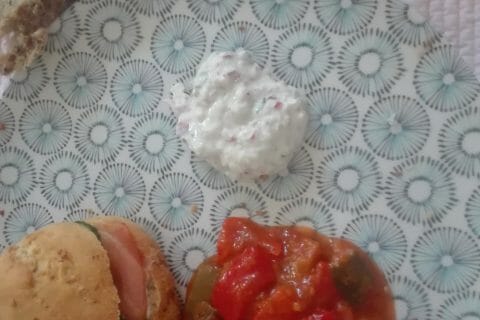 Cliquez pour zoomer ! Rillettes de radis roses au cheese cream au Thermomix