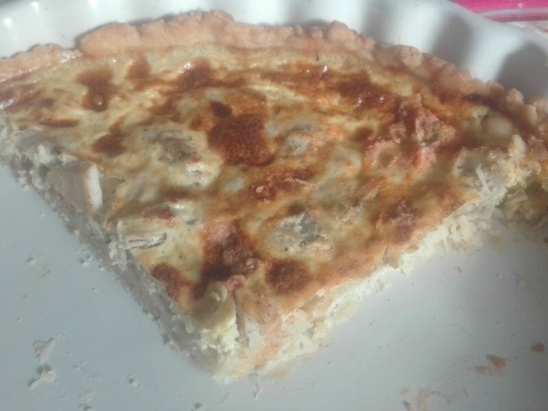 Cliquez pour zoomer ! Quiche au thon et aux noisettes Thermomix par originebike