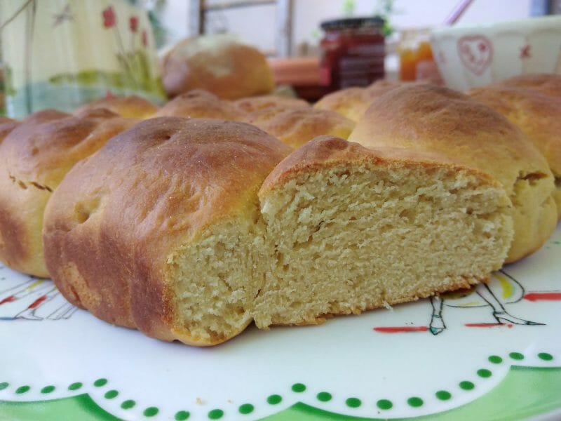 Cliquez pour zoomer ! Petits pains polonais aux myrtilles Thermomix par originebike