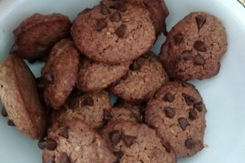 Cliquez pour zoomer ! Cookies avoine et chocolat Thermomix par originebike