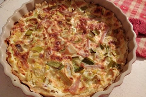 Cliquez pour zoomer ! Tarte gorgonzola et jambon de Parme Thermomix par originebike